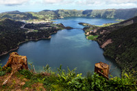 Lagoas Verde und Azul - Mosteiros